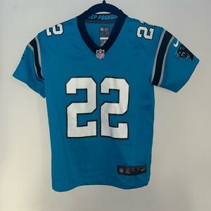 NFL Carolina Panthers Christian McCaffery Jersey Youth Small